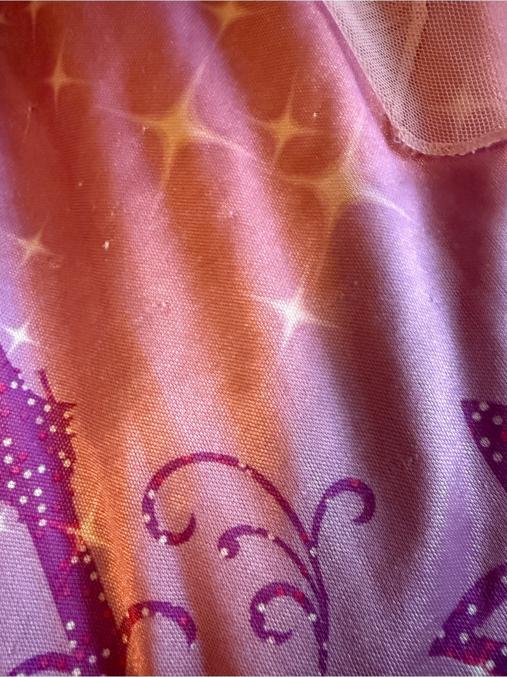 Lot of 2 Disney Frozen and Tangled toddler Nightgowns Elsa & Rapunzel - Picture 9 of 10